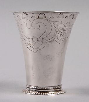 BÄGARE, silver, Johan Söderdahl Söderköping 1796.
