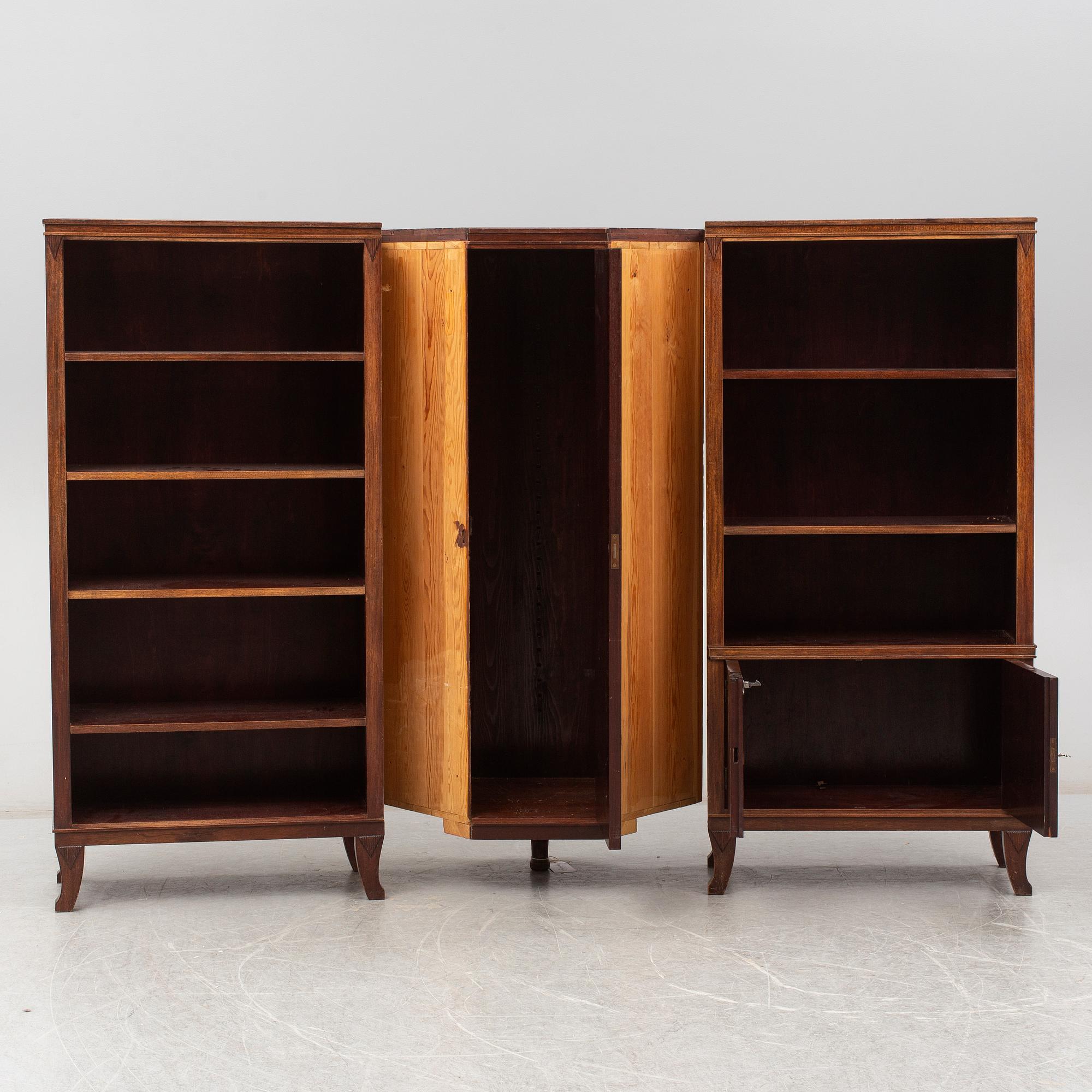 HÖRNBOKHYLLA,  1900-talets första hälft.