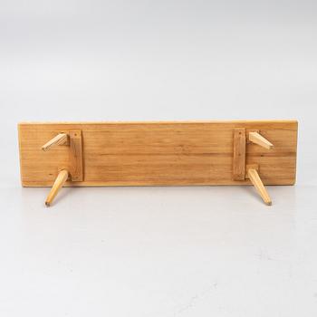 A pine bench, pine, 1970s/80s.