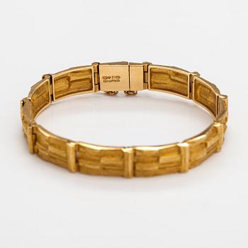 Björn Weckström, Armband "Kaskad", 18K guld. Lapponia 1989.