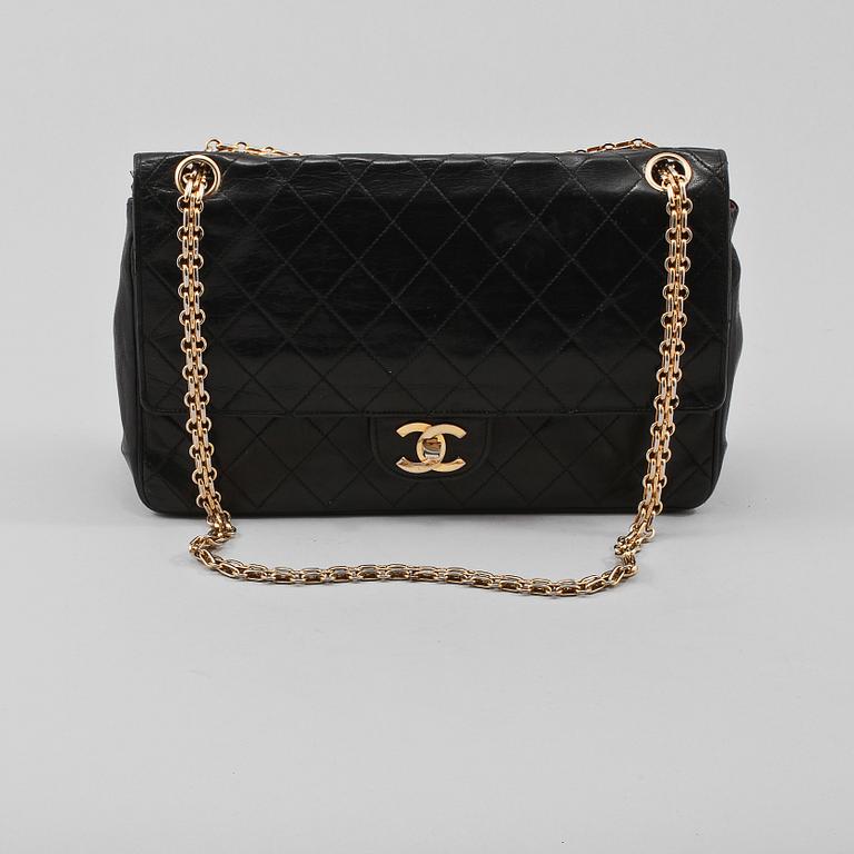 HANDVÄSKA, "Double Flap-bag", Chanel.