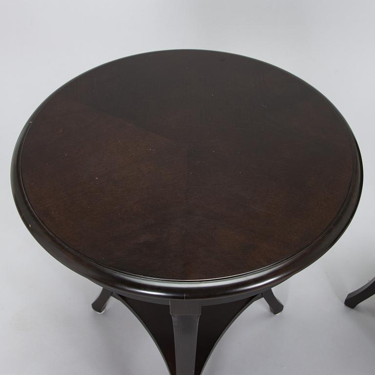 A pair of side tables, Selva, Italy, late 20th century.