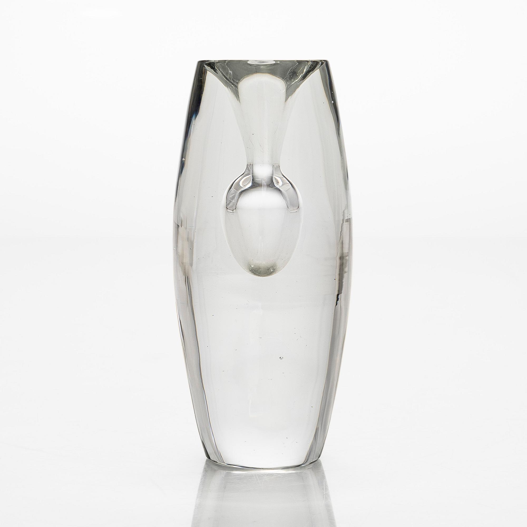 Tapio Wirkkala, glass sculpture, "Tokyo", signed Tapio Wirkkala Iittala -55.
