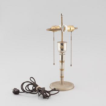 A table lamp, attributed to Tore Kullander in Borås, first half of the 20th cenutry.