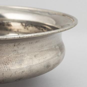 Anna Petrus, a pewter bowl, Svenskt Tenn, Stockholm, 1930.