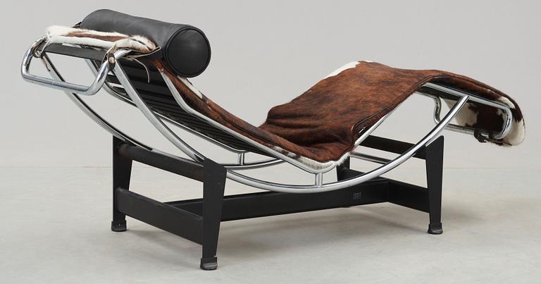 A Le Corbusier 'LC 4' lounge chair, Cassina, Italy.