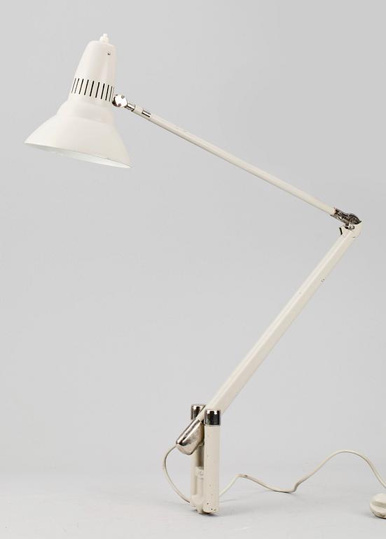 BORDSLAMPA, metall, ASEA, 1900-talets mitt.