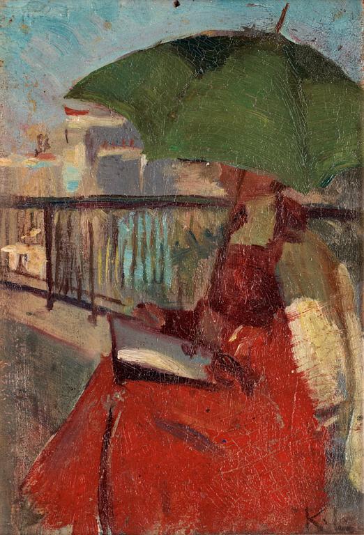 Karin Stackelberg - Lagerberg, "Brita in Paris, 1906. Rue Bassano".