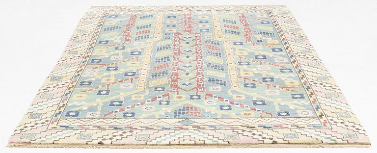 Märta Måås-Fjetterström, matta, "Almarna", flossa, 302 x 207 cm. Signerad AB MMF.