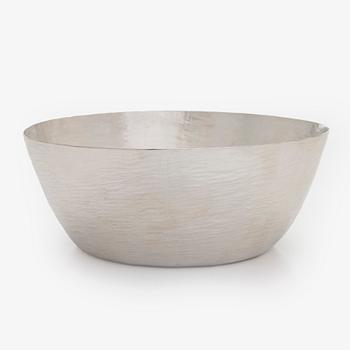 Tapio Wirkkala, skål, silver, TW 243, Kultakeskus, Tavastehus 1978.