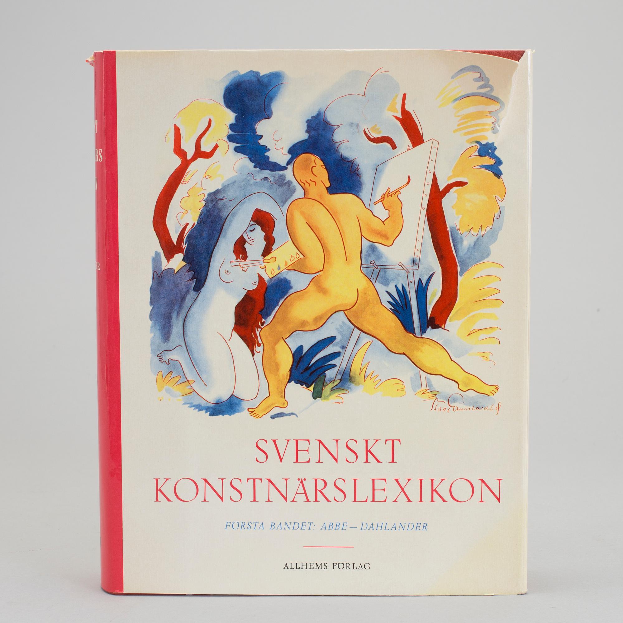 BOOKS, Vol 5, Swedish artist dictionary, Dahl-Beck Hagstrom (ed), Allhems Publishers, Malmo, 1953/61.