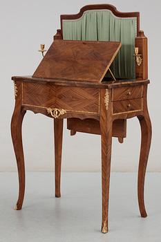 A Swedish Rococo 18th century dressing table in the manner of J. J. Eisenbletter.