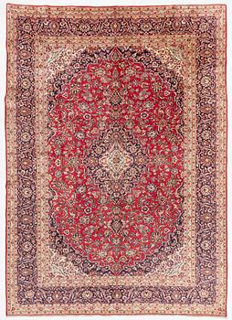 Carpet, Keshan, approx. 400 x 300 cm.
