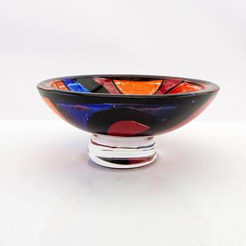 Berit Johansson, bowl signed Orrefors.