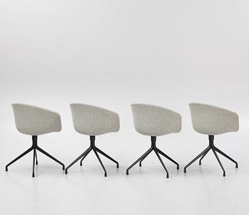 Hee Welling, a set of 9 'About a chair' chairs, Denmark.