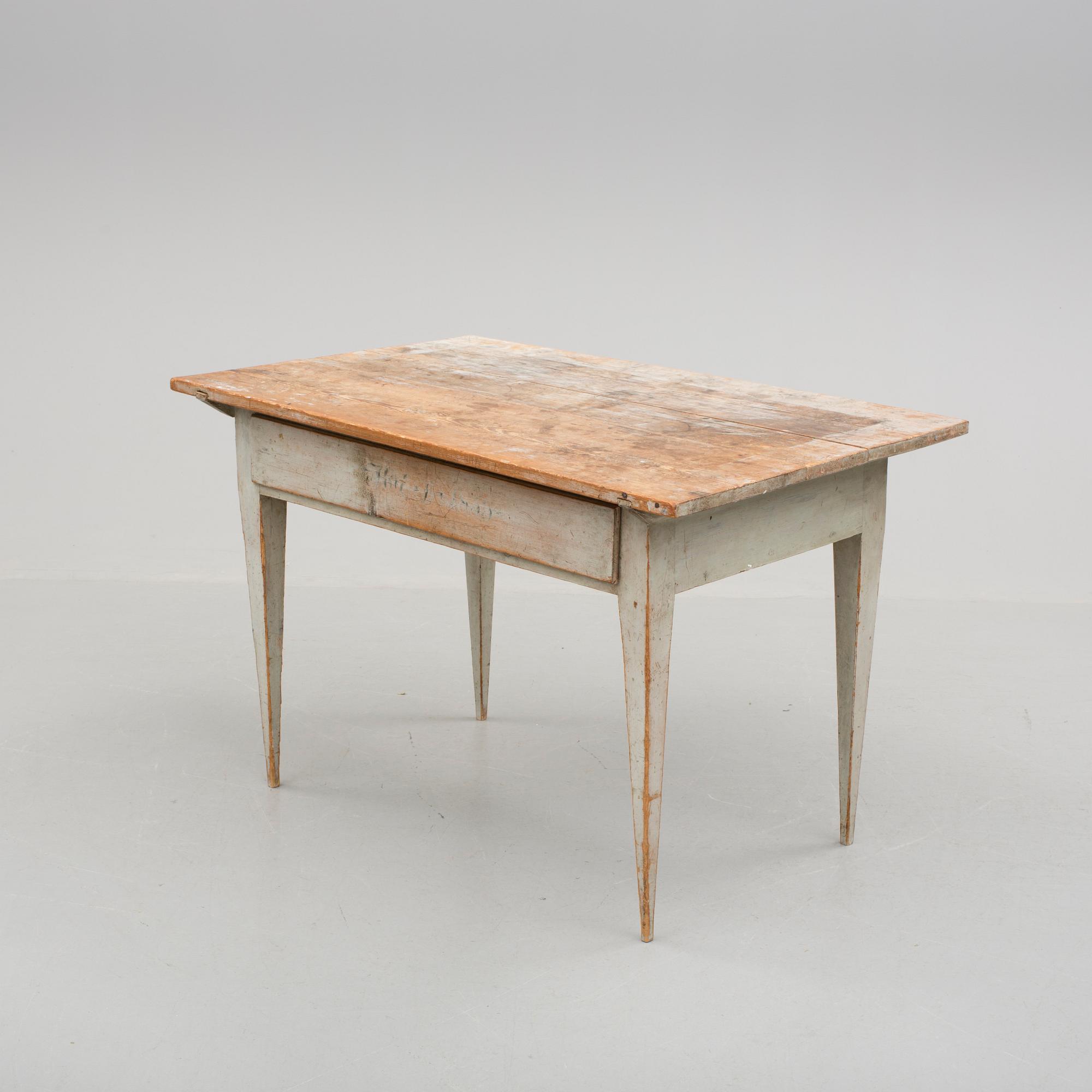 SKRIVBORD, gustaviansk, 1700-tal.