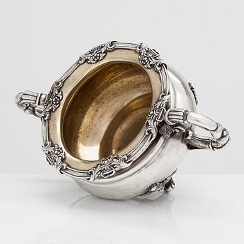 Sockerskål, silver, S:t Petersburg 1849.