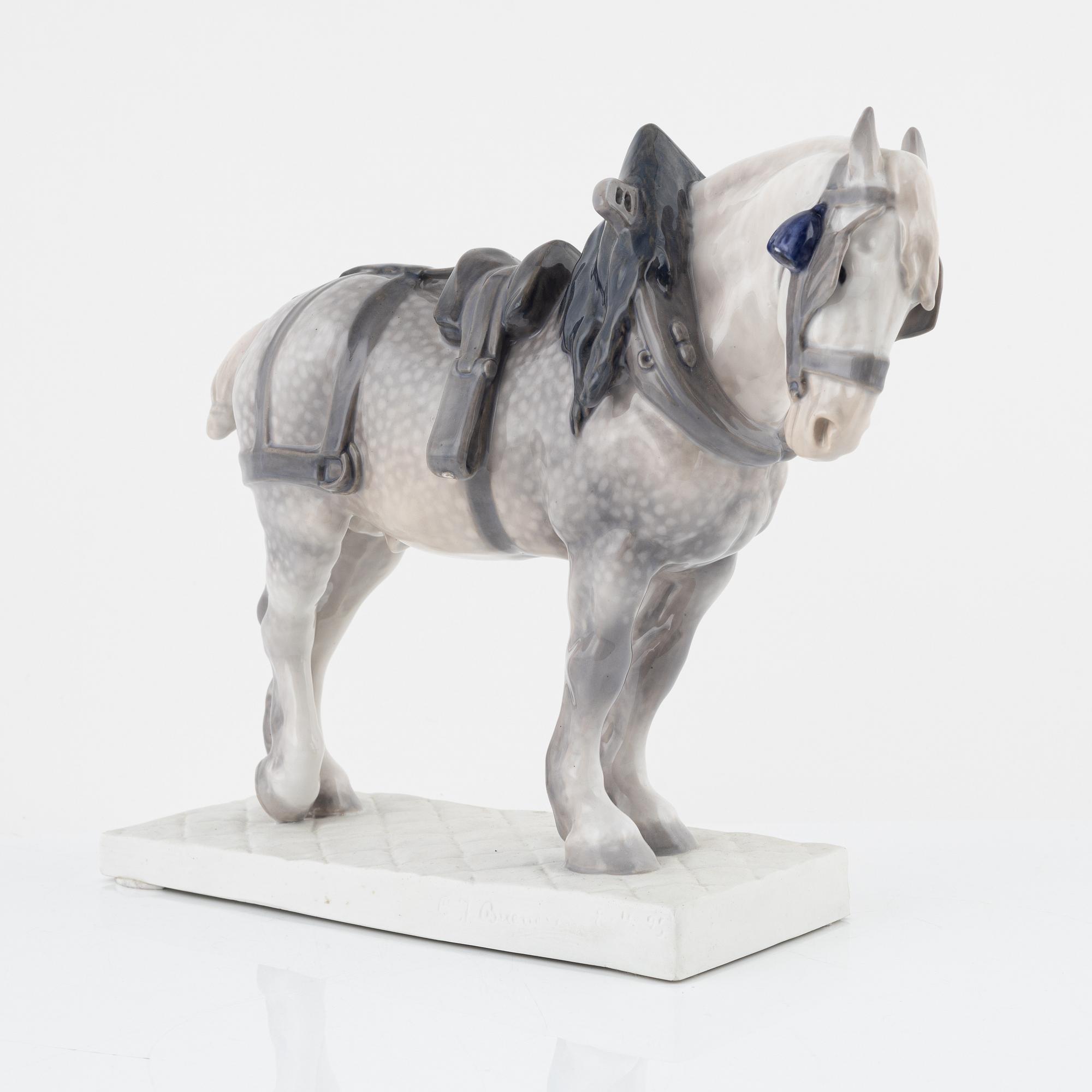 Carl Johan Bonnesen, a porcelain rigurine, Royal Copenhagen, Denmark, early 20th century.