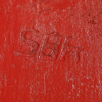 TRÄDGÅRDSGRUPP, bord samt 5 stolar, Grythyttan samt Stockholms Bryggerier.