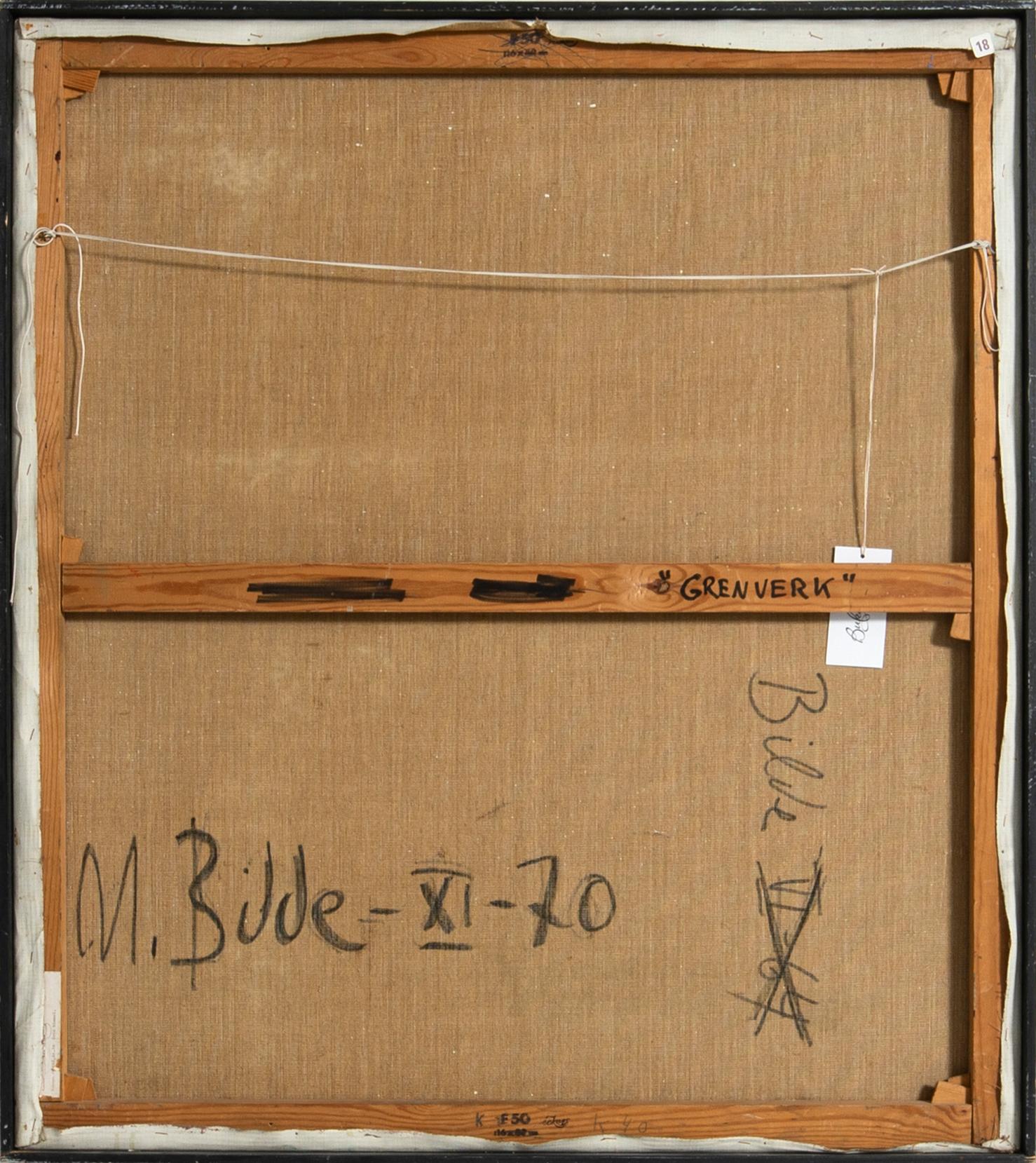 Max Bilde, “Grenwerk”.