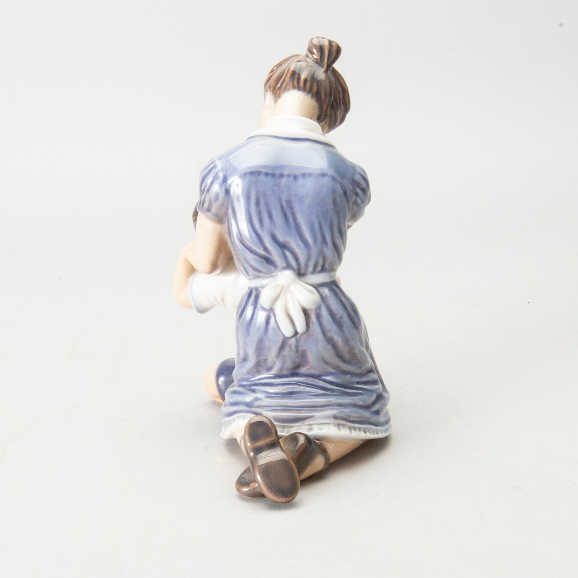 FIGURIN, porslin, Dahl Jensen, Danmark.