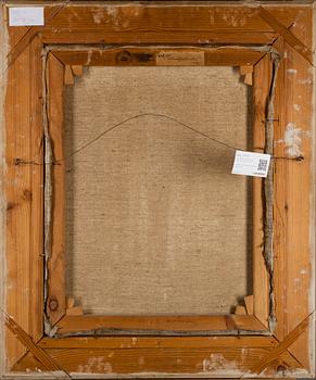 JOHANNES GEBHARD, olja på duk, signerad.