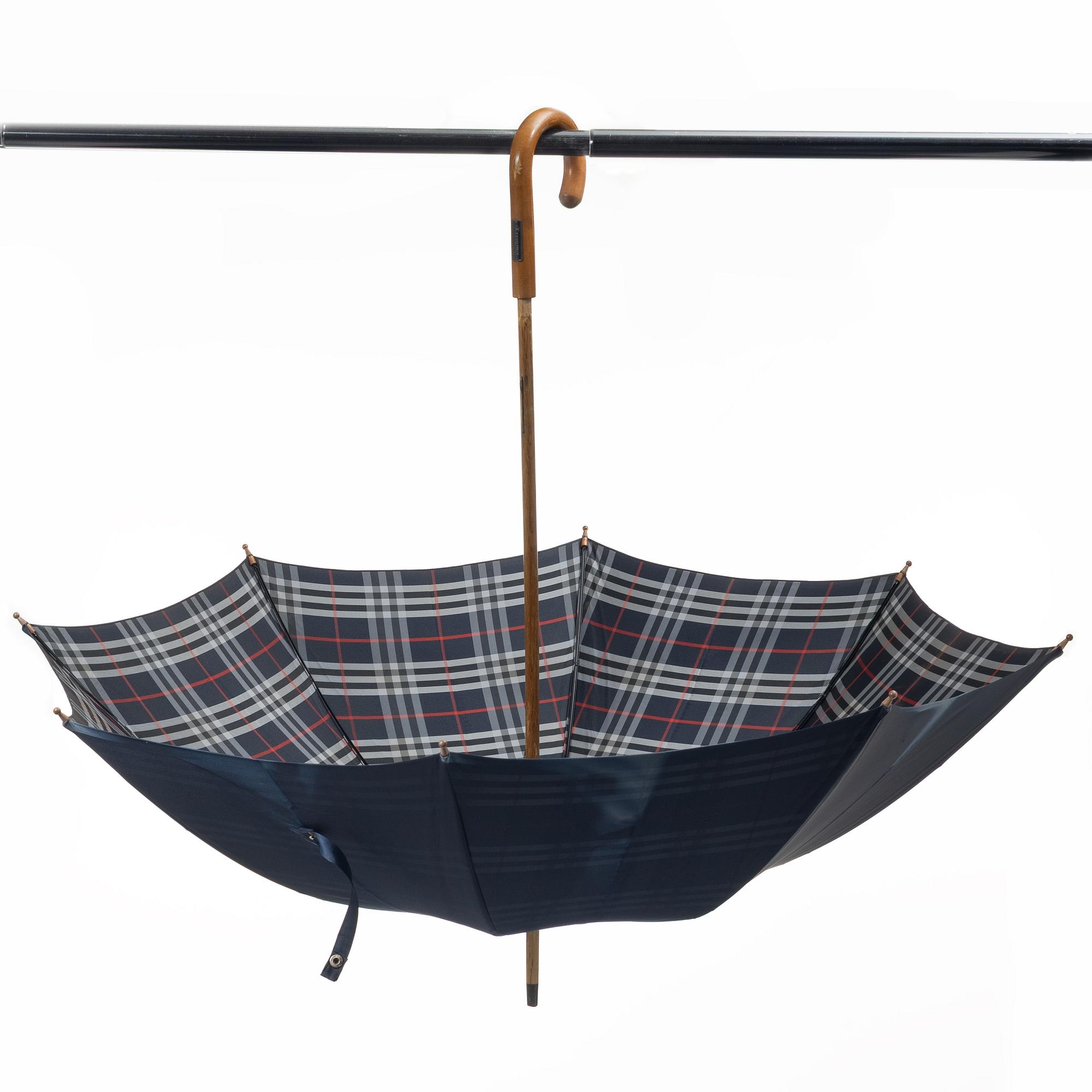 Burberry, vintage umbrella.