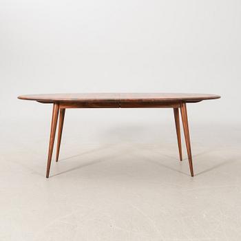Nissen & Gehl, dining table, "Naver point" model 9942, period piece.