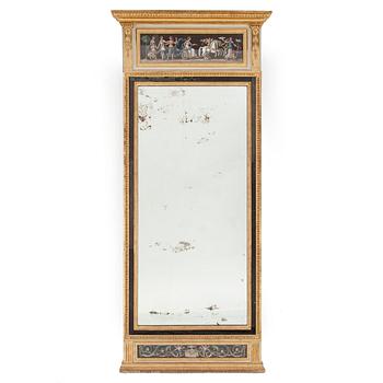 A late Gustavian mirror.