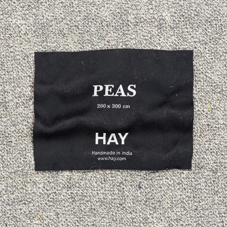 A carpet, 'Peas', HAY, Denmark, circa 297 x 200 cm.