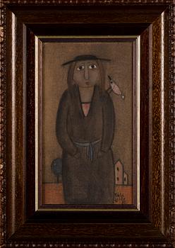 NIKOLAI LEHTO, oil on board, signed and dated -82.