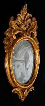 SPEGLAR, ett par, troligen Italien, 1700-/1800- tal.
