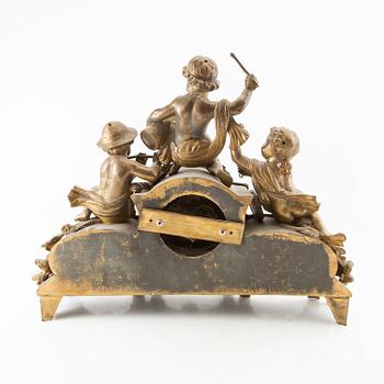 Table pendulum Louis XV style circa 1900.