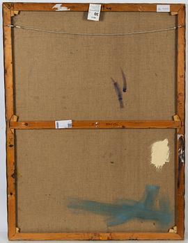 Jarl Ingvarsson, oil on canvas, signed and dated 1985 verso.