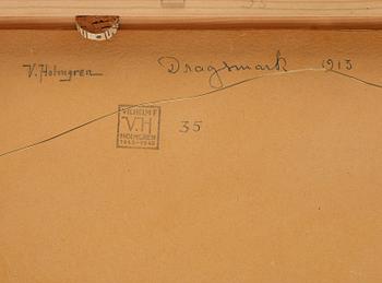 Vilhelm Holmgren, At the swimming cliffs, Bohuslän.