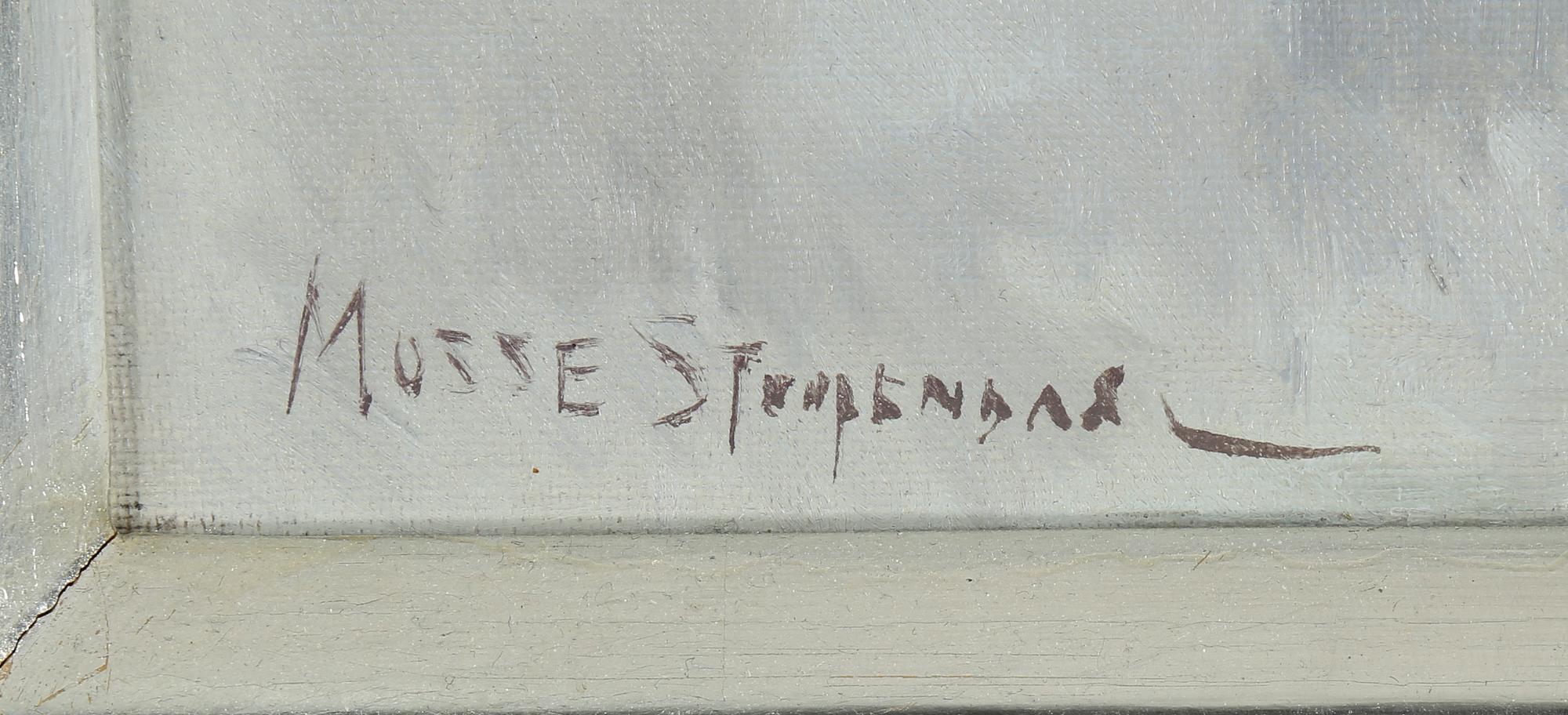 MOSSE STOOPENDAAL, olja på duk, signerad.