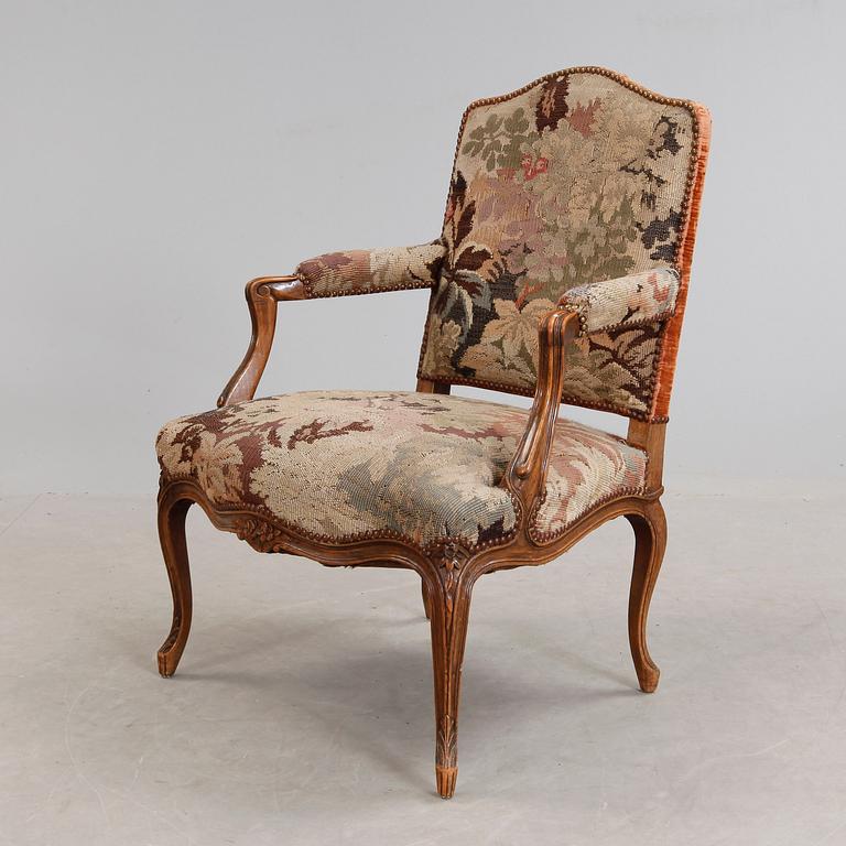 KARMSTOL, rokokostil, 1800-tal.