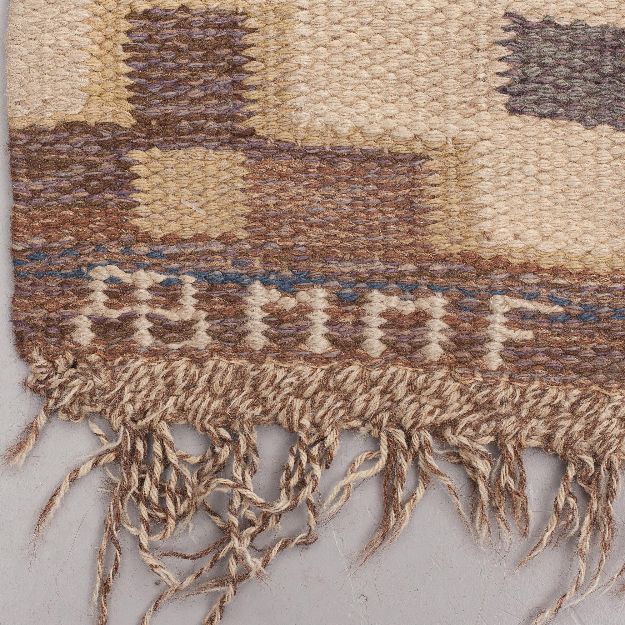 MÄRTA MÅÅS-FJETTERSTRÖM, MATTA, "Bruna heden", rölakan, ca 280 x 184 cm, signerad AB MMF.