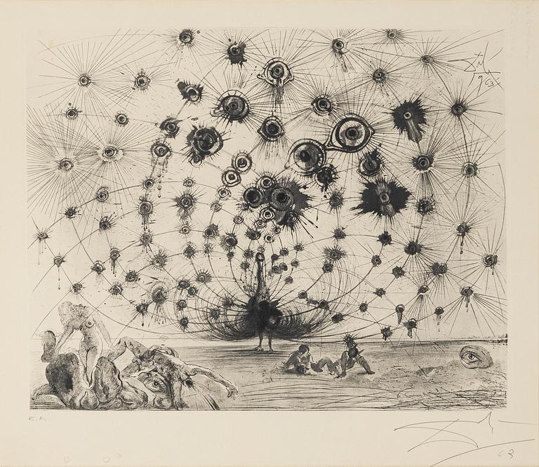 Salvador Dalí, "Argus" ur "Mythologie".