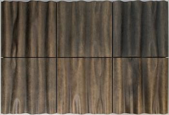 JOUKO KÄRKKÄINEN, a set of six late 20th centrury 'Ply' wall panels manufactured by HKT Korhonen Oy.