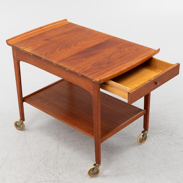 Yngvar Sandström, a teak trolley from Seffle Möbelfabrik, 1960's/60's.