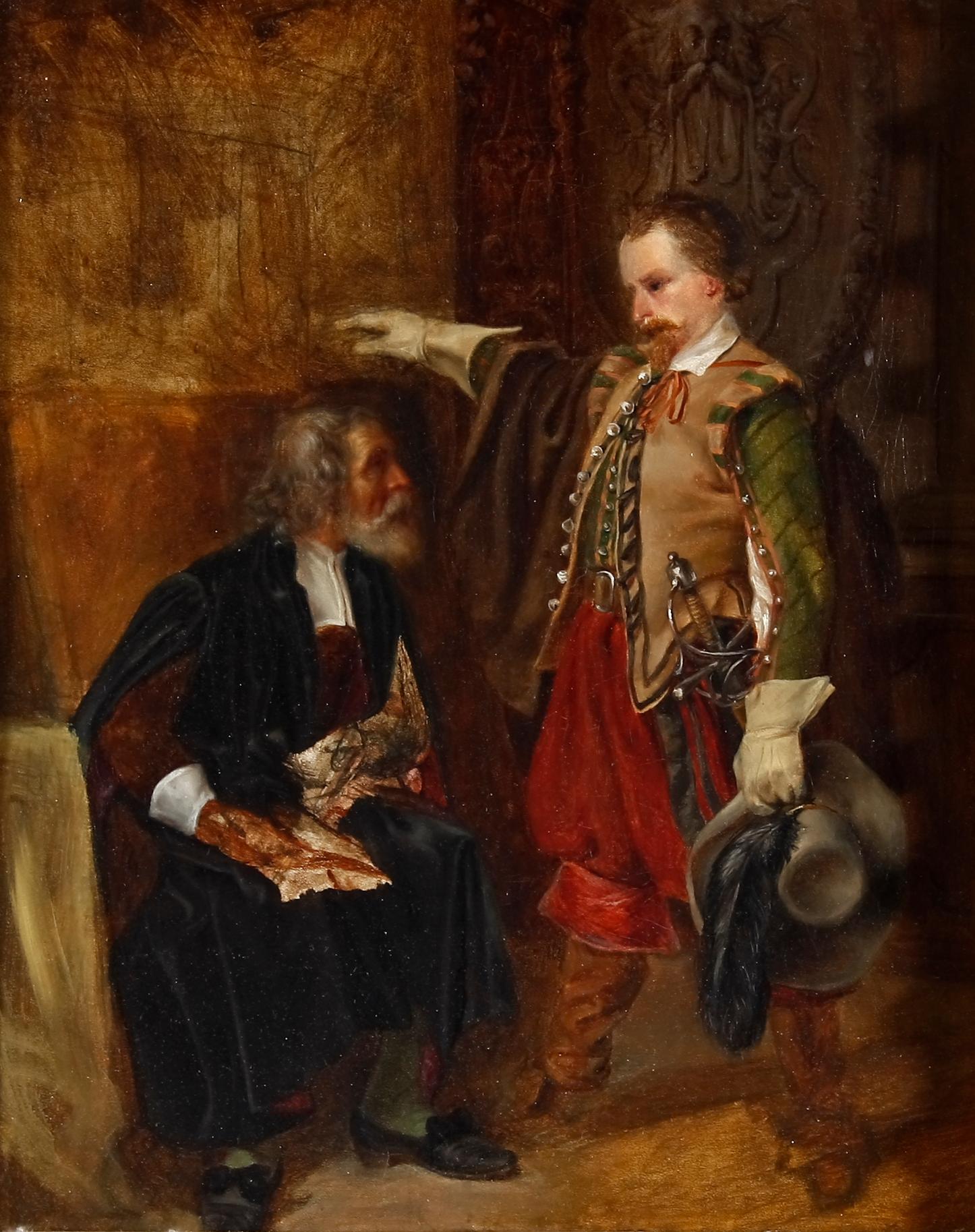 HÖCKERT, JOHAN FREDRIK. Tillskriven. Olja på duk.