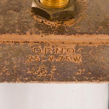 A mid 20th century pendant light for Stockmann Orno, Finland.