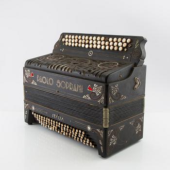 Paolo Soprani accordion, Italy, first half of the 20th century.