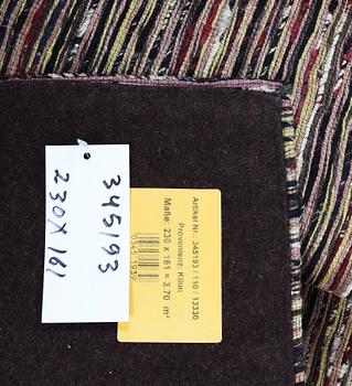 An Afghan kilim carpet, c. 230 x 161 cm.
