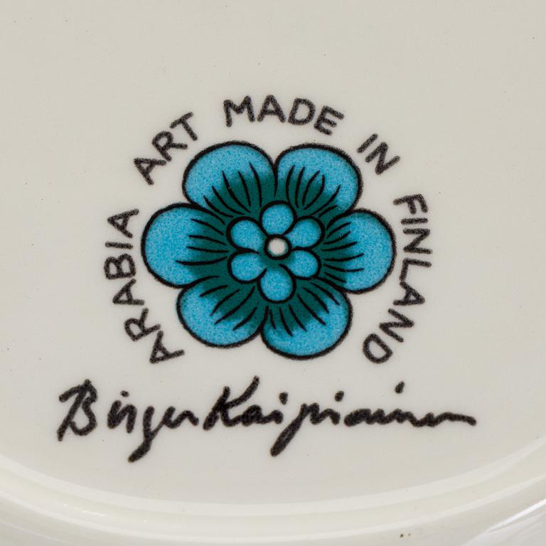Birger Kaipiainen, fat, porslin, Arabia.