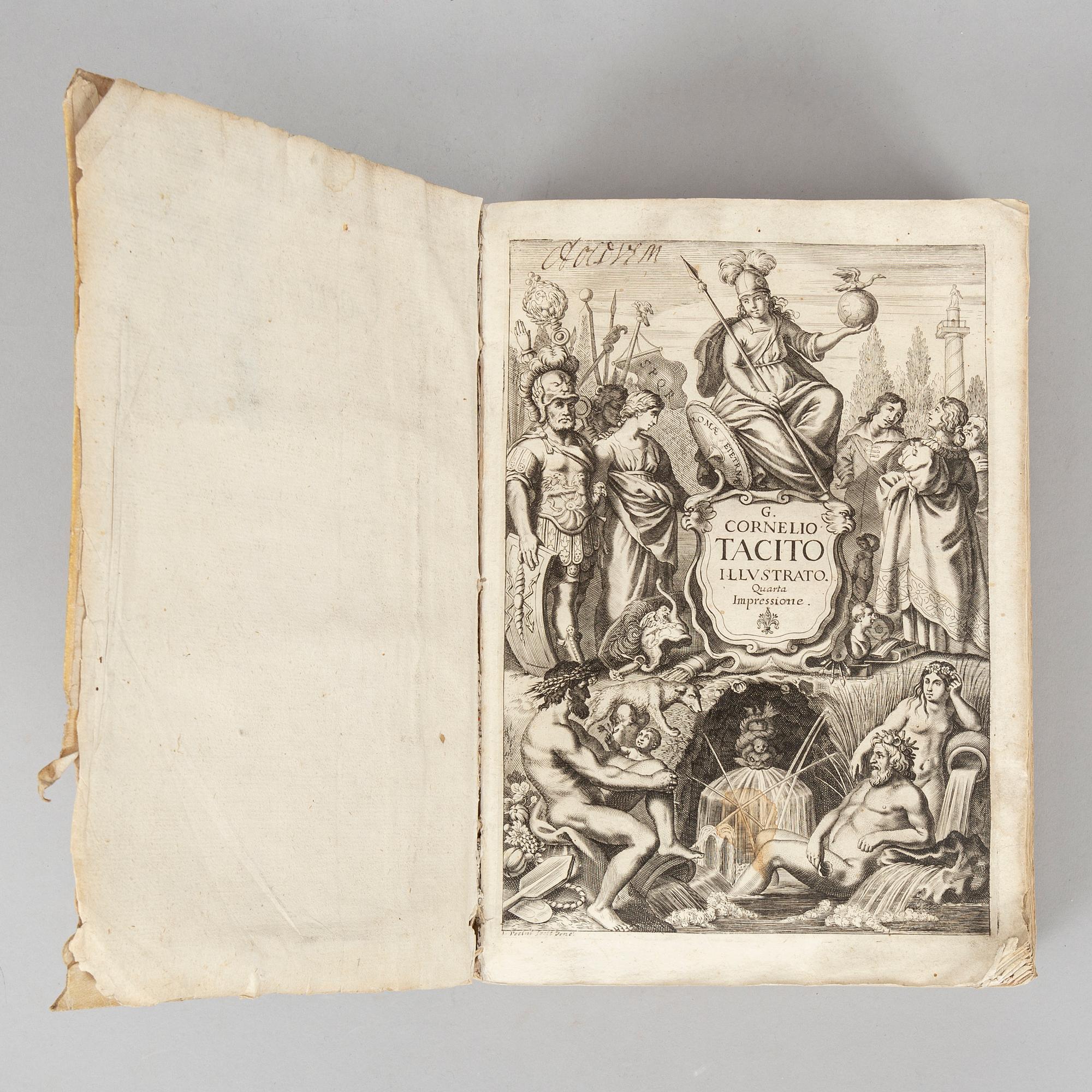 Tacitus in Italian, Giunta, 1644.