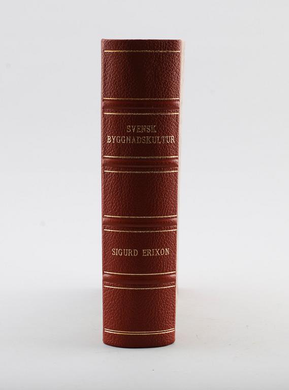 BOK: Svensk Byggnadskultur av Sigurd Erixon. Stockholm 1947.