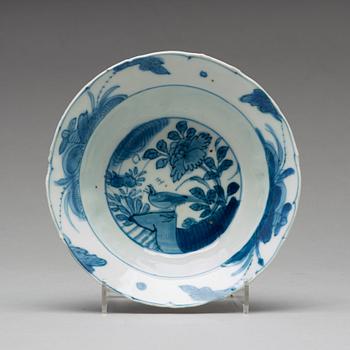 A set of ten blue and white dishes, Ming dynasty, Wanli (1572-1623).