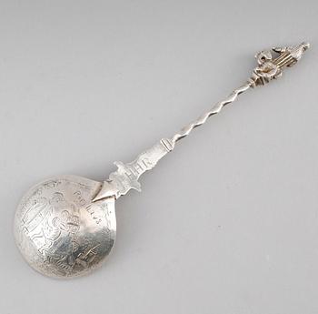 SKED, silver, Nederländerna, möjligen 1800-talets andra hälft. Vikt ca 49 gram.